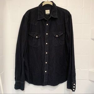 Ag Adriano Goldschmied snap button shirt